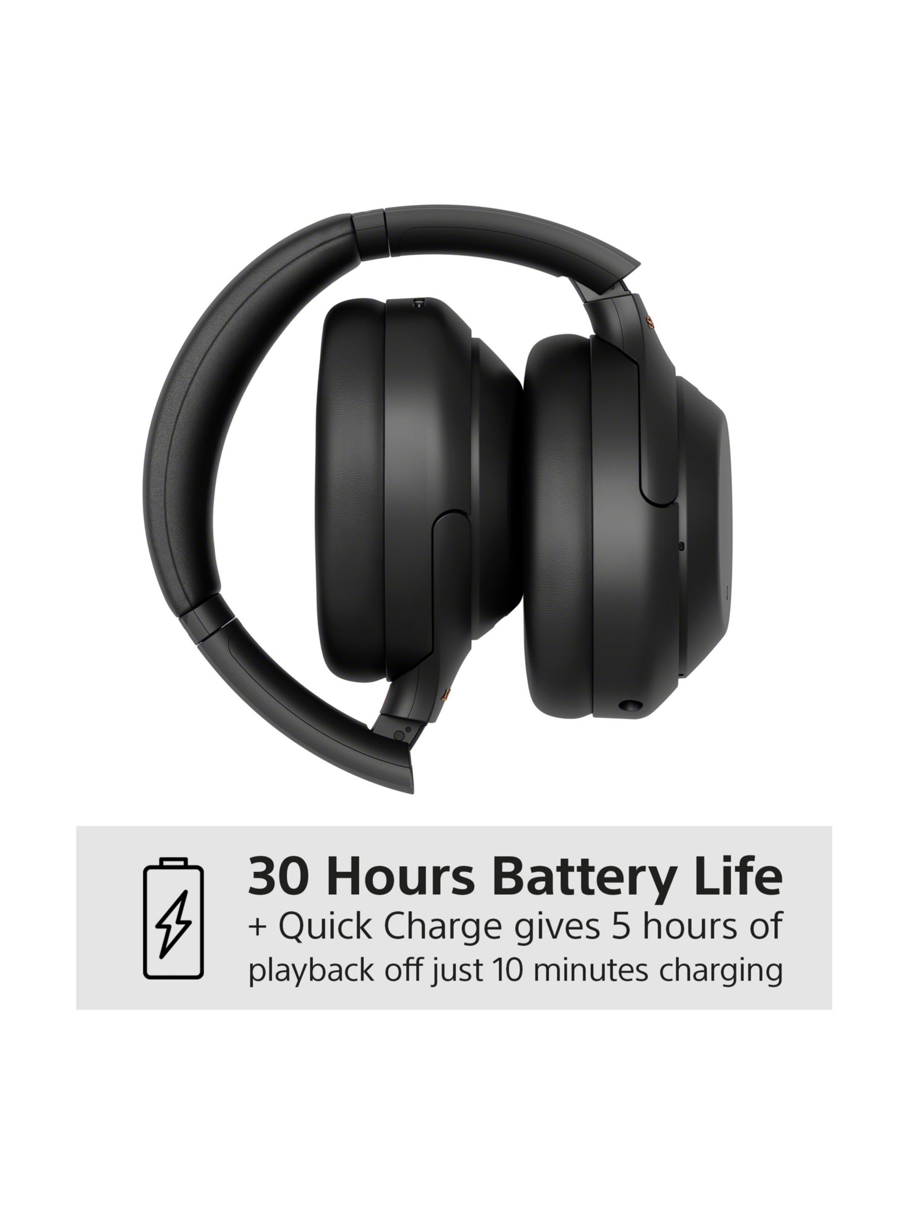  Sony WH-1000XM4 Wireless Premium Noise Canceling Overhead  Headphones - 30hr Battery Life, Over Ear Style with Mic for Phone-Call and  Alexa Voice Control for Google Assistant - Black : Electronics