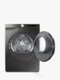 Samsung Series 5+ DV90T5240AN Heat Pump Tumble Dryer, AI Energy, 9kg Load, Graphite