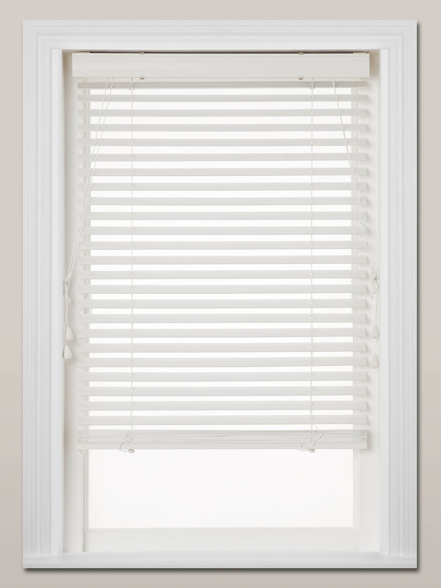 white venetian blinds made to measure