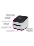 Brother VC-500W Wireless Full Colour Label & Photo Printer