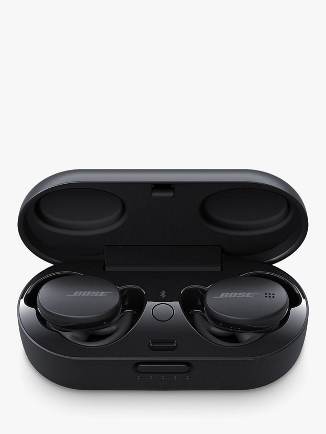 Bose Sport Earbuds True Wireless Sweat & Weather-Resistant Bluetooth In-Ear Headphones with Mic/Remote, Triple Black