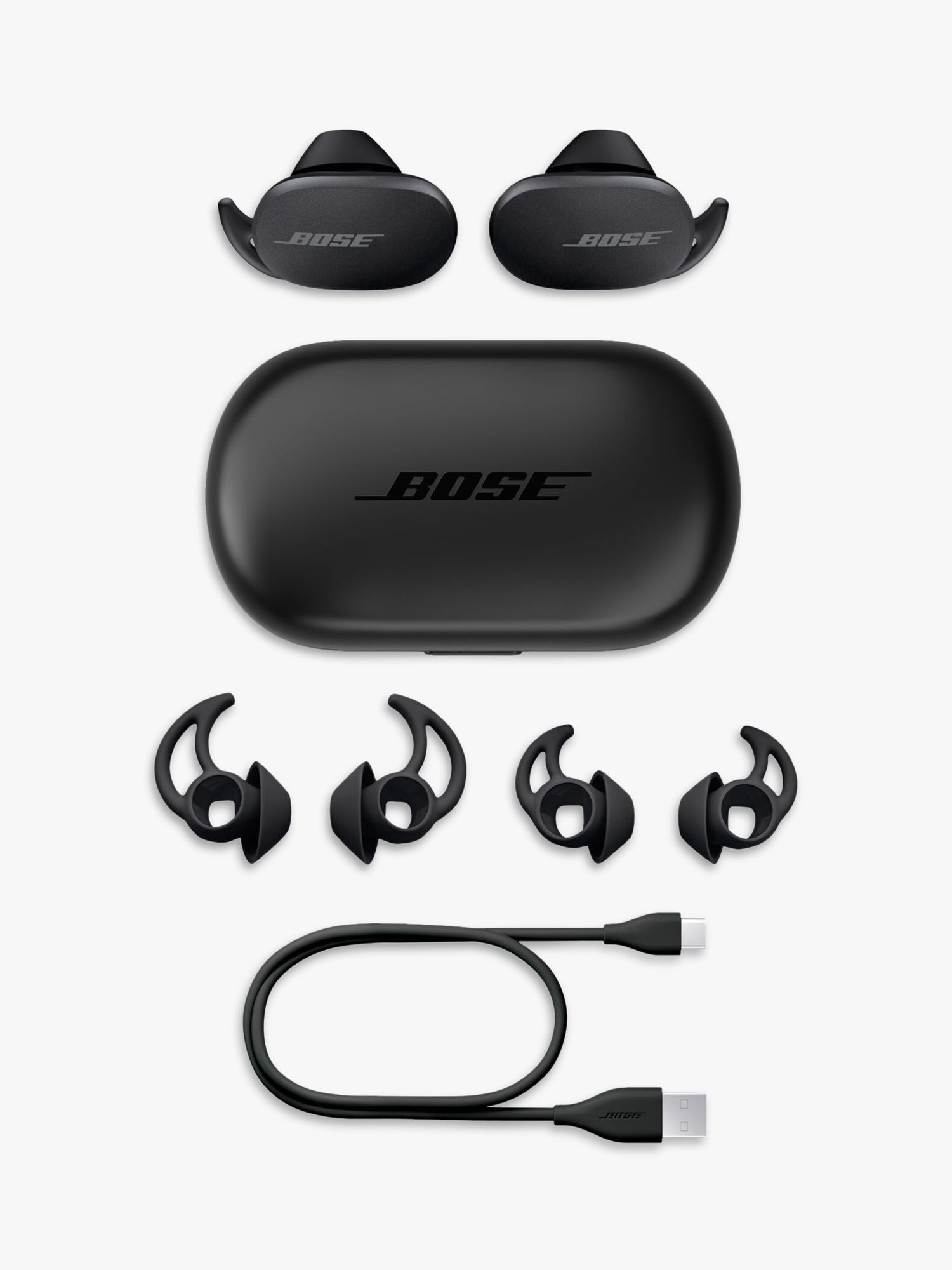 QuietComfort Earbuds Noise Cancelling True Wireless Sweat & Weather-Resistant Bluetooth In-Ear Headphones with