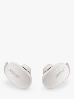 Bose QuietComfort Earbuds Noise Cancelling True Wireless Sweat & Weather-Resistant Bluetooth In-Ear Headphones with Mic/Remote, Soapstone