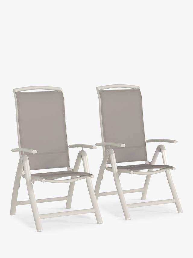 John Lewis Partners Miami Garden Reclining Dining Chair Set Of 2 - Outdoor Furniture Reclining Chair