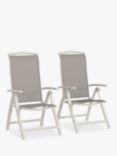 John Lewis Miami Garden Reclining Dining Chair, Set of 2