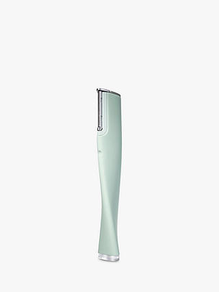 DERMAFLASH LUXE Anti-Ageing Exfoliation & Peach Fuzz Removal Device, Icy Green
