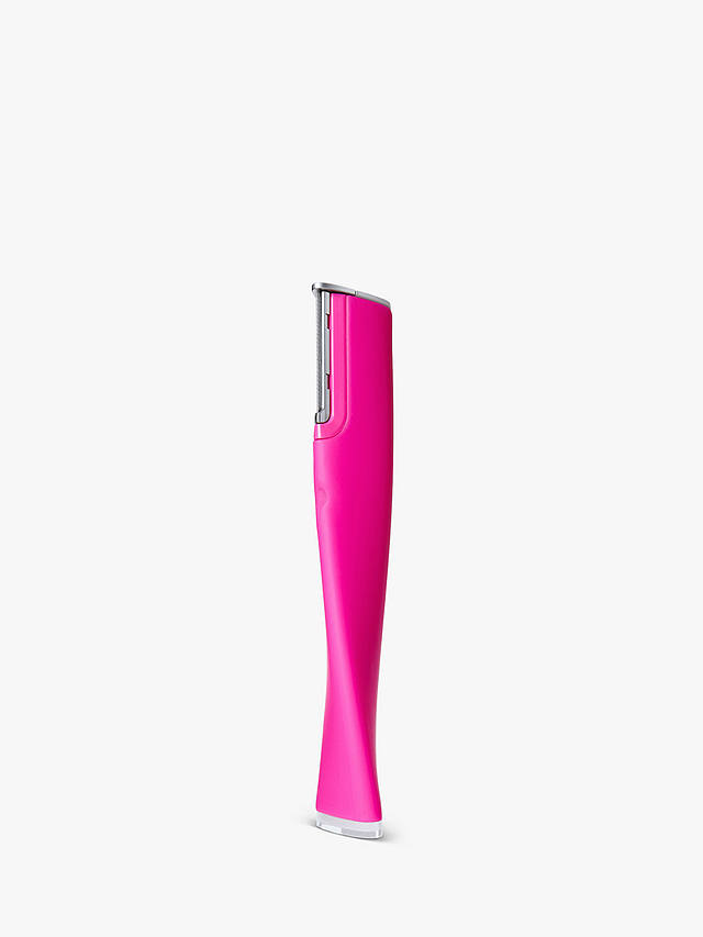 DERMAFLASH LUXE Anti-Ageing Exfoliation & Peach Fuzz Removal Device, Hot Pink 2