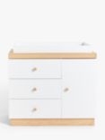 John Lewis Scandi Solution Dresser, White/Natural