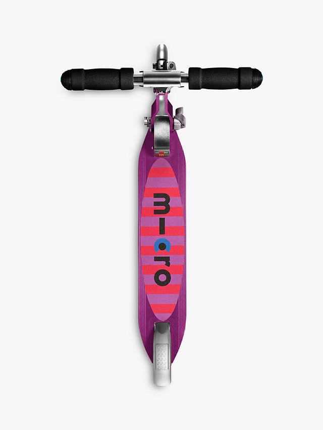 Micro Scooters Sprite Foldable LED Scooter, Purple Stripe