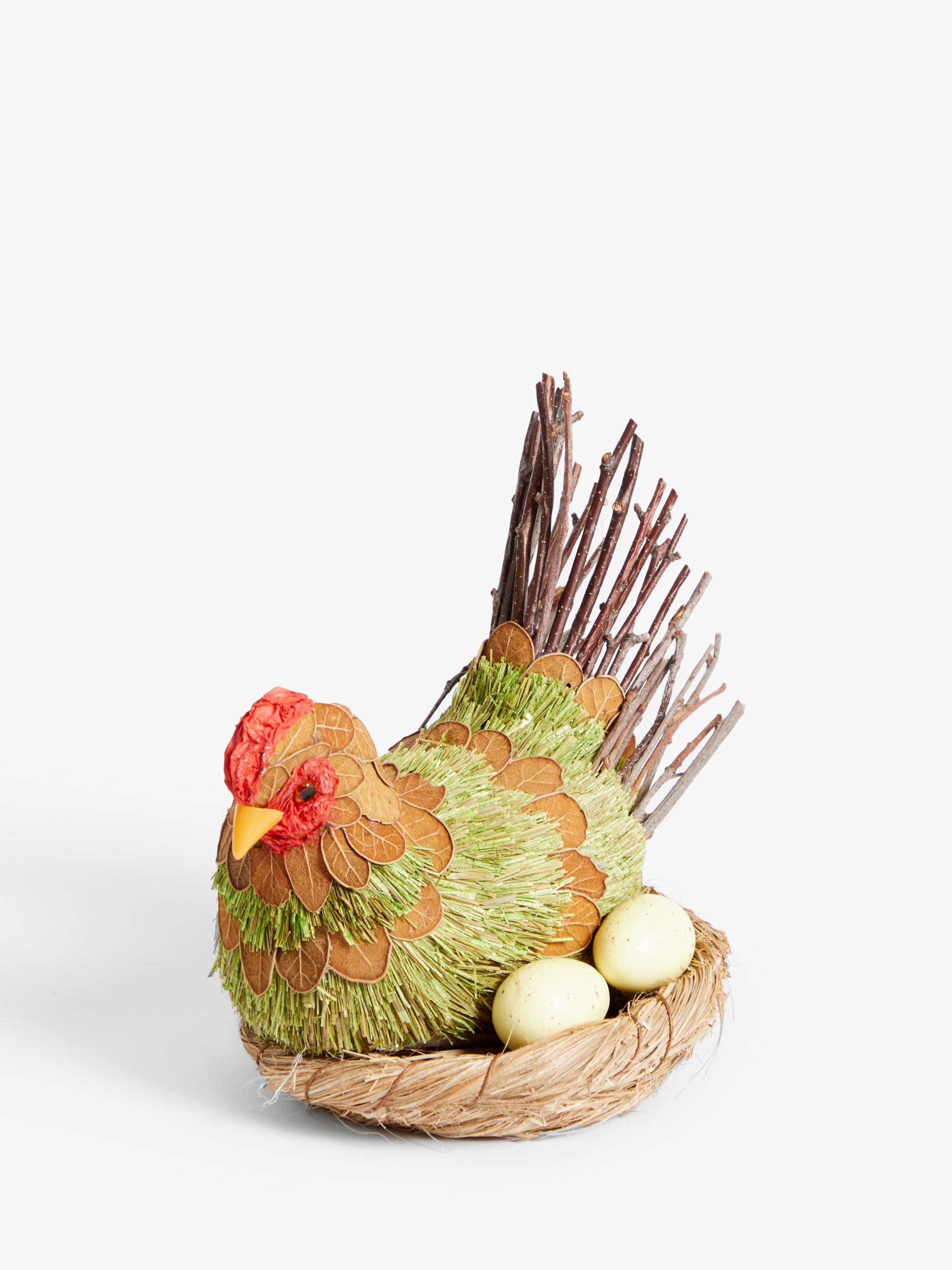 John Lewis & Partners Hen & Nest Easter Decoration