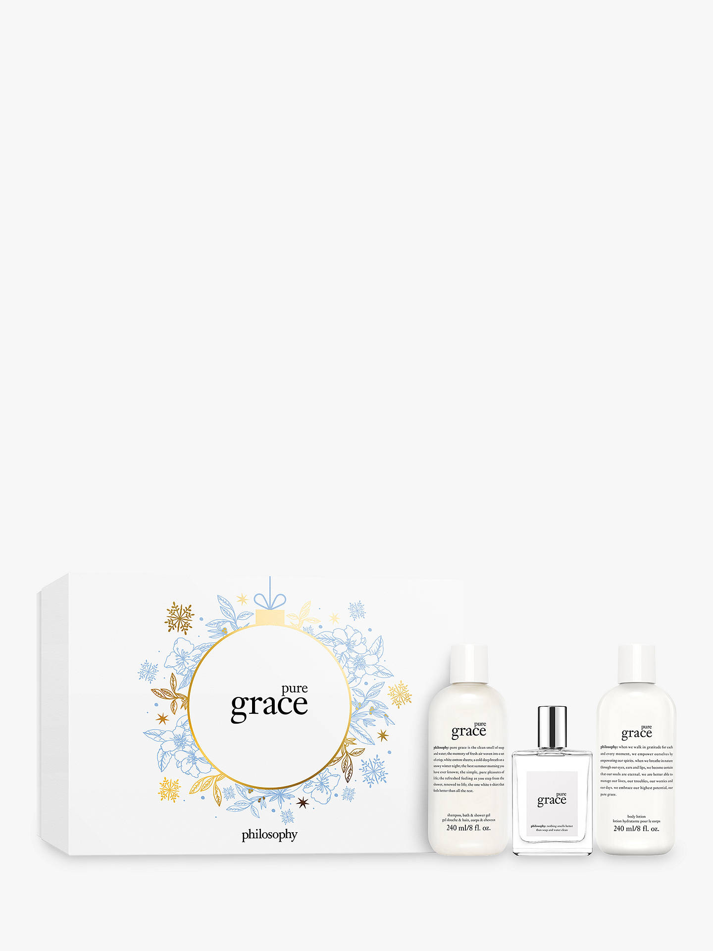 Philosophy Pure Grace Eau de Toilette 60ml Fragrance Gift Set at John