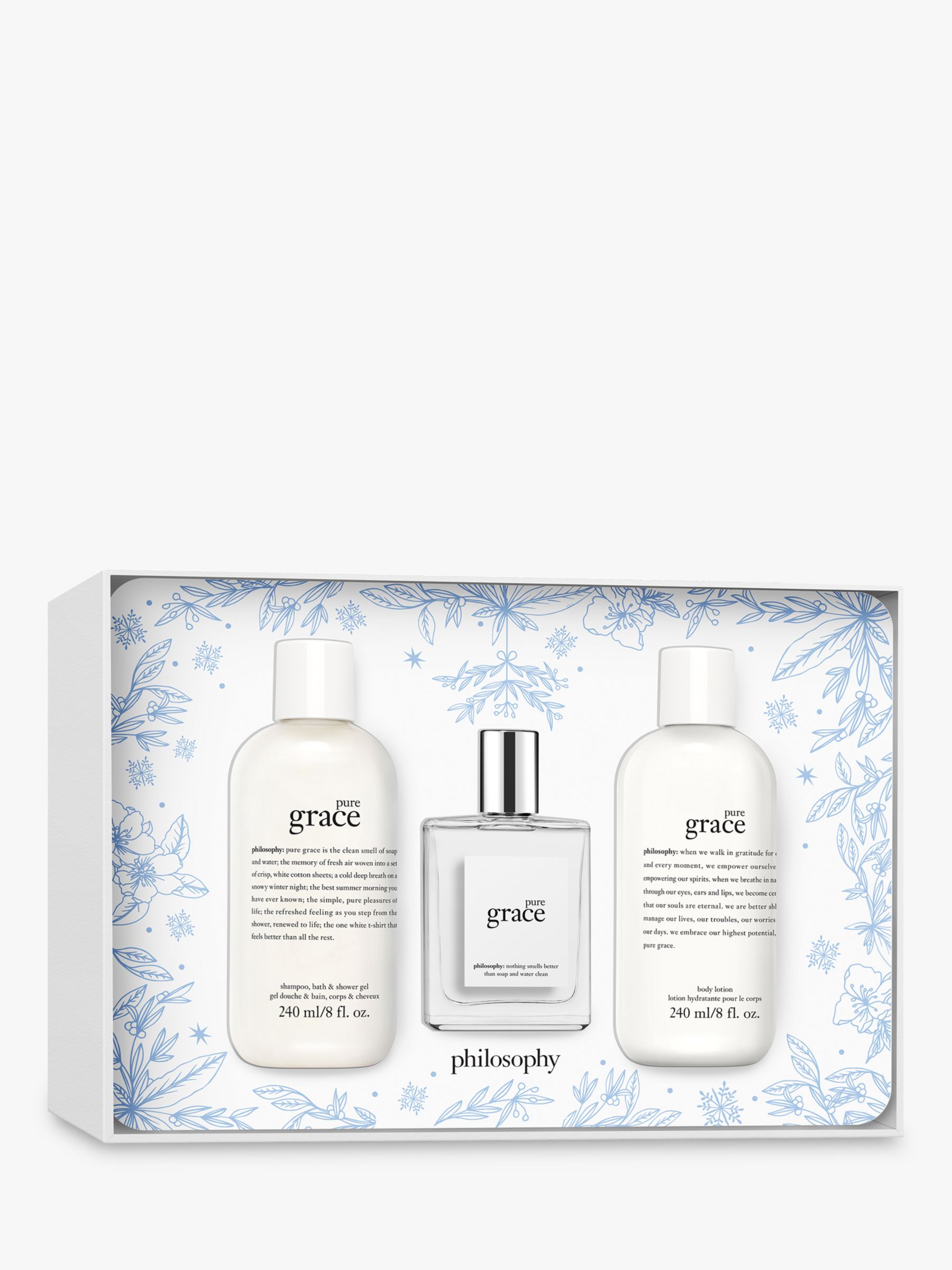 Philosophy Pure Grace Eau de Toilette 60ml Fragrance Gift Set at John ...