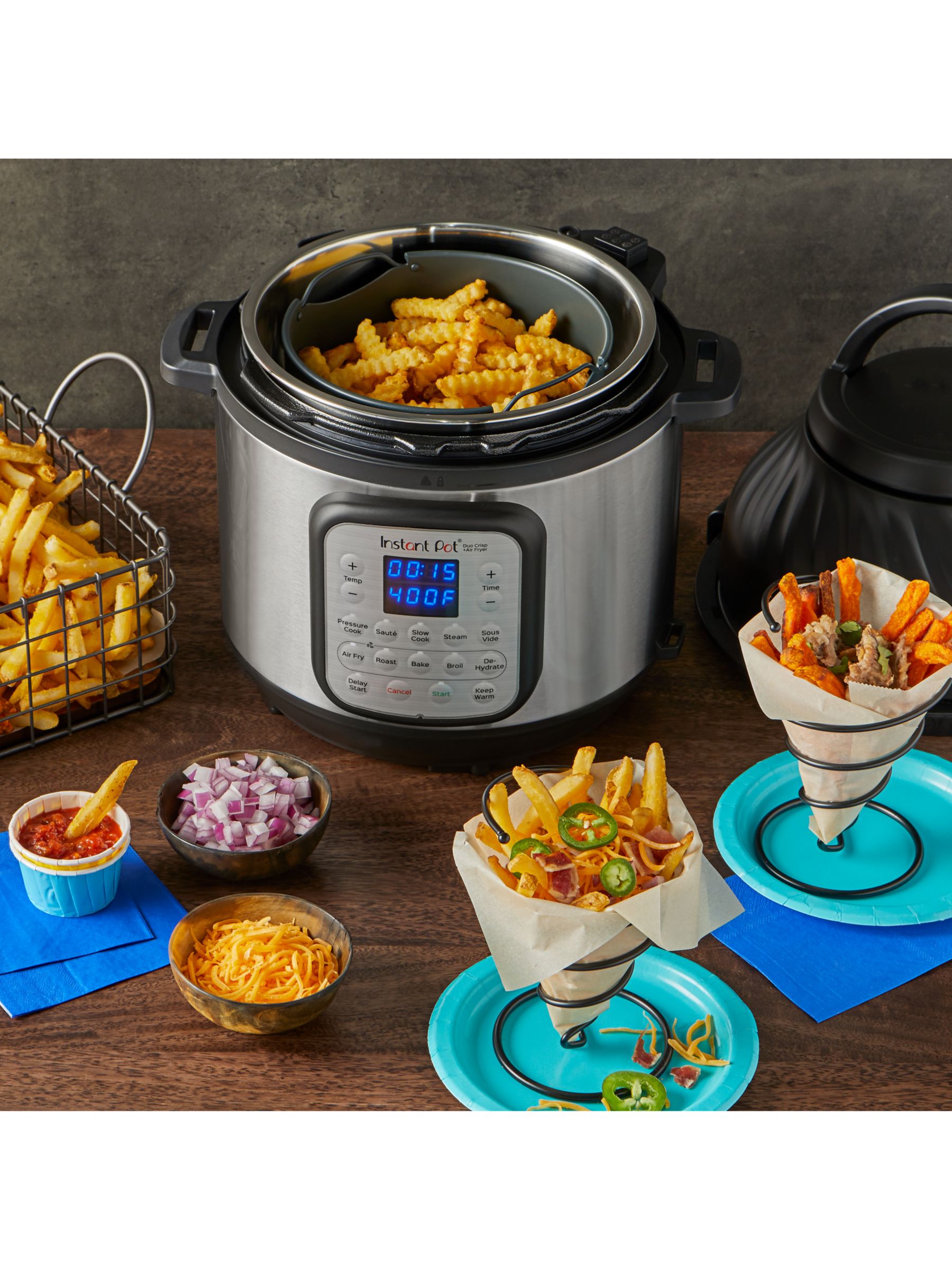  Instant Pot Duo Crisp 11-in-1 Air Fryer and Electric
