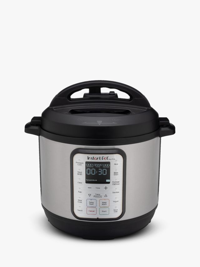 Instant Pot 6 Qt DUO Plus V4 9-in-1 Electric Pressure Cooker gray Stainless  New