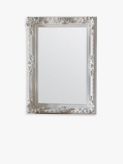 Gallery Direct Altori Rectangular Decorative Frame Wall Mirror, 114.5 x 83cm, White