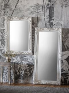 Gallery Direct Altori Rectangular Decorative Frame Wall Mirror, 114.5 x 83cm, White