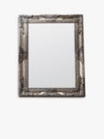 Gallery Direct Hampshire Rectangular Decorative Frame Wall Mirror, 114 x 83cm, Silver