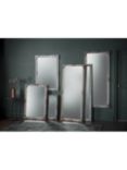Gallery Direct Fiennes Rectangular Decorative Frame Leaner / Wall Mirror, 160 x 70cm, Silver