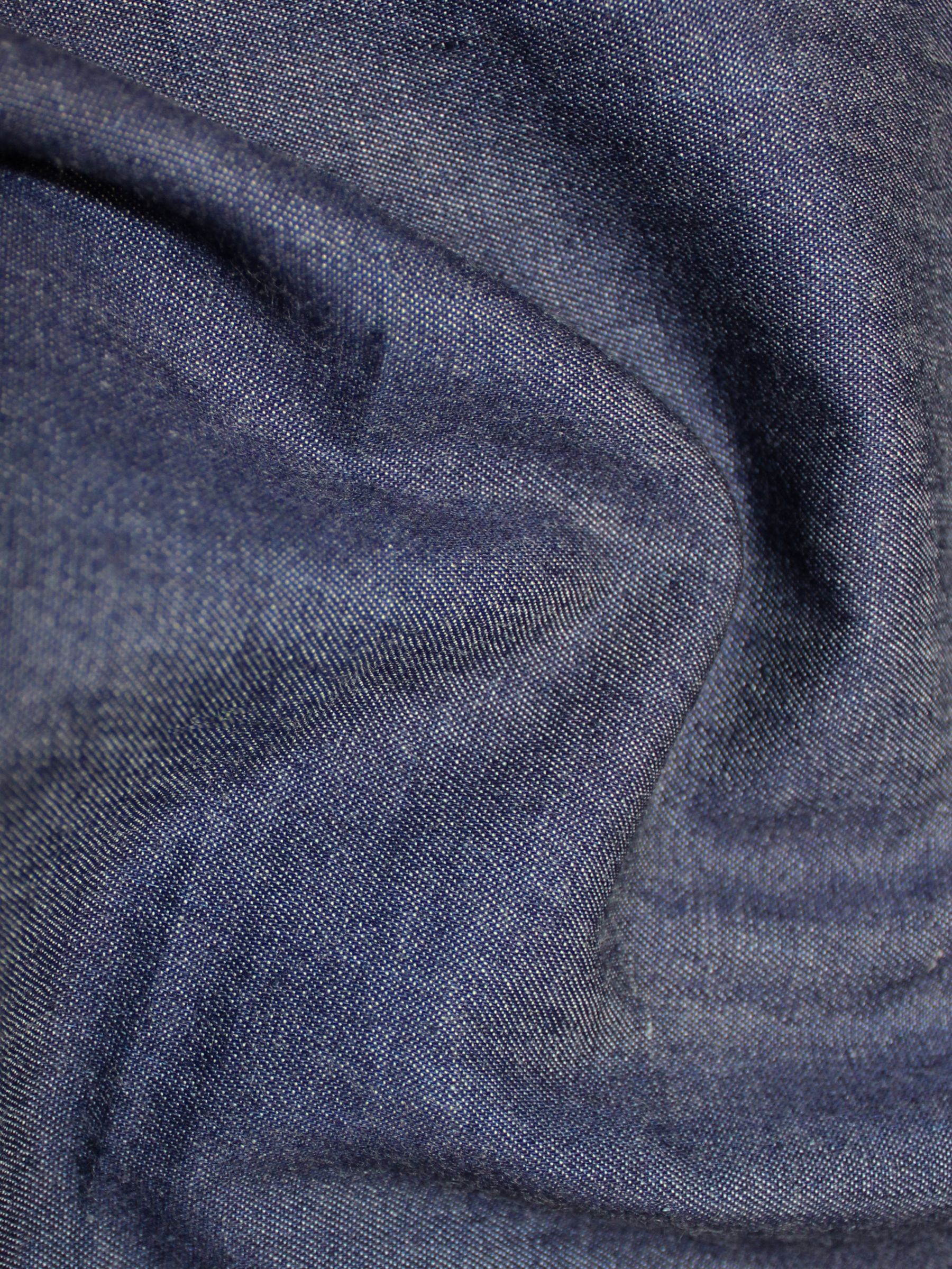 Medium 4oz Lightweight Washed Blue Denim Fabric by Metre 