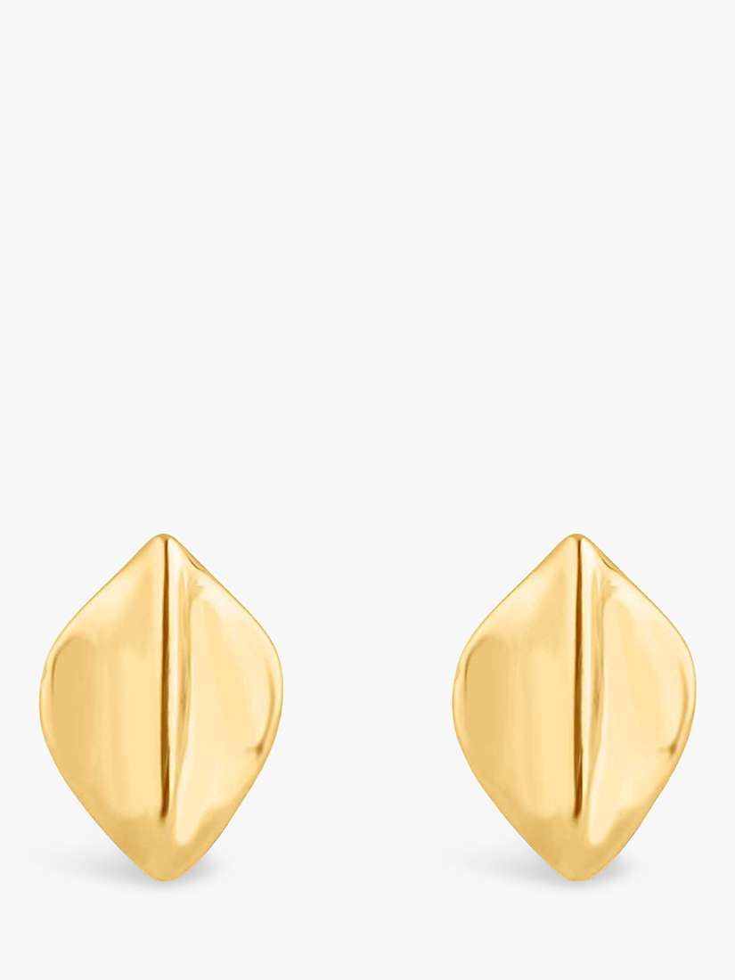 Buy Dinny Hall Tiny Lotus Petal Stud Earrings Online at johnlewis.com
