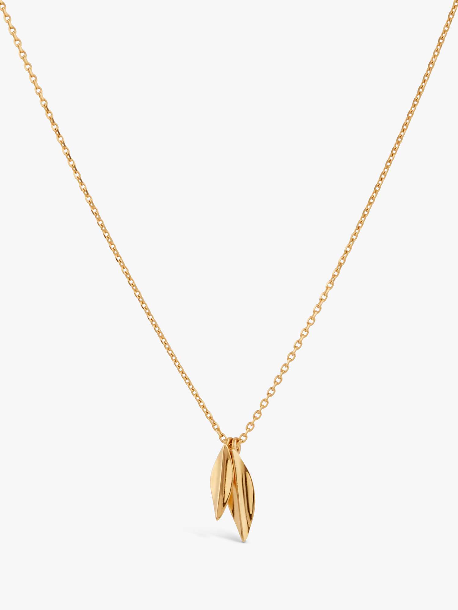 Buy Dinny Hall Lotus Small Double Pendant Necklace Online at johnlewis.com