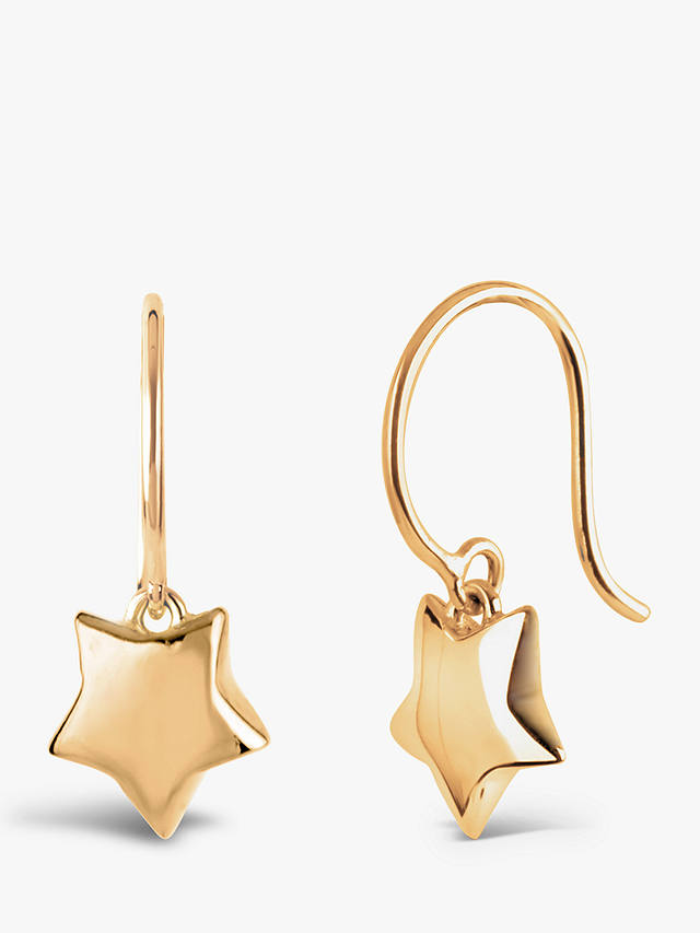 Dinny Hall Bijou Star Drop Earrings, Gold