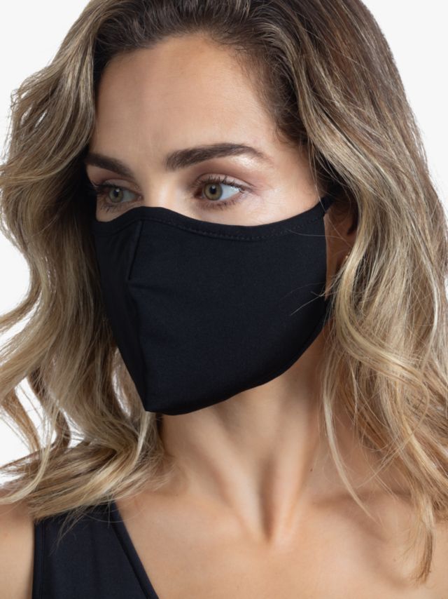 Wise Protec Anti-Viral Adult Face Covering, Black 5