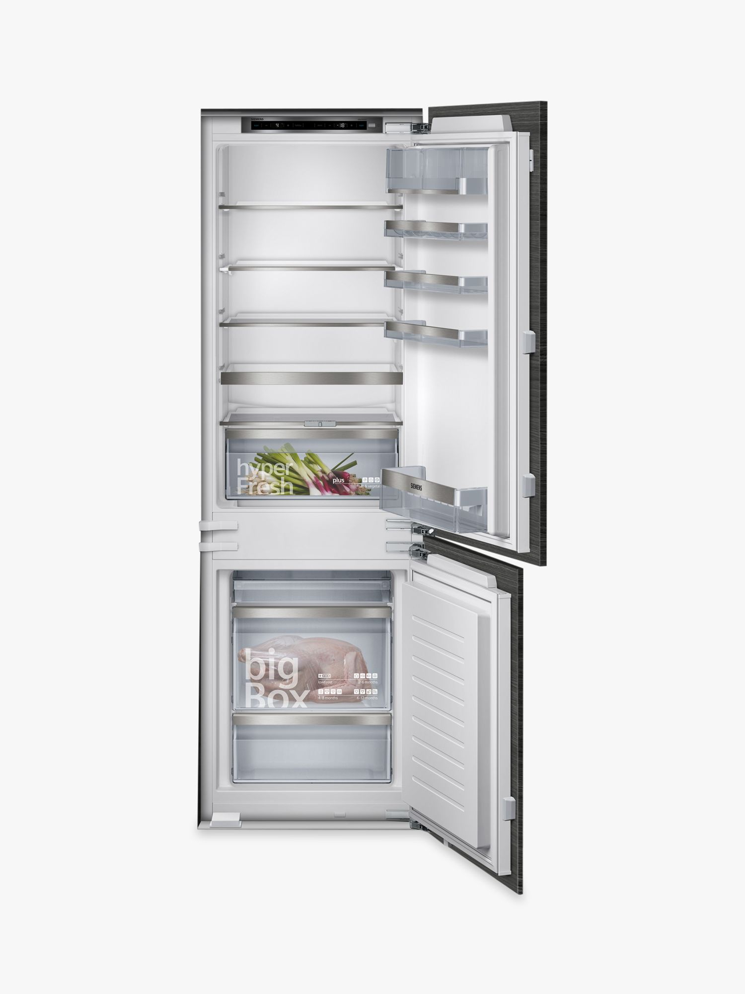 Siemens Iq500 Ki86safe0g Integrated 6040 Fridge Freezer 