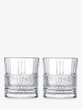 John Lewis ANYDAY Paloma Brilliante Crystal Glass Tumblers, Set of 2, 340ml, Clear