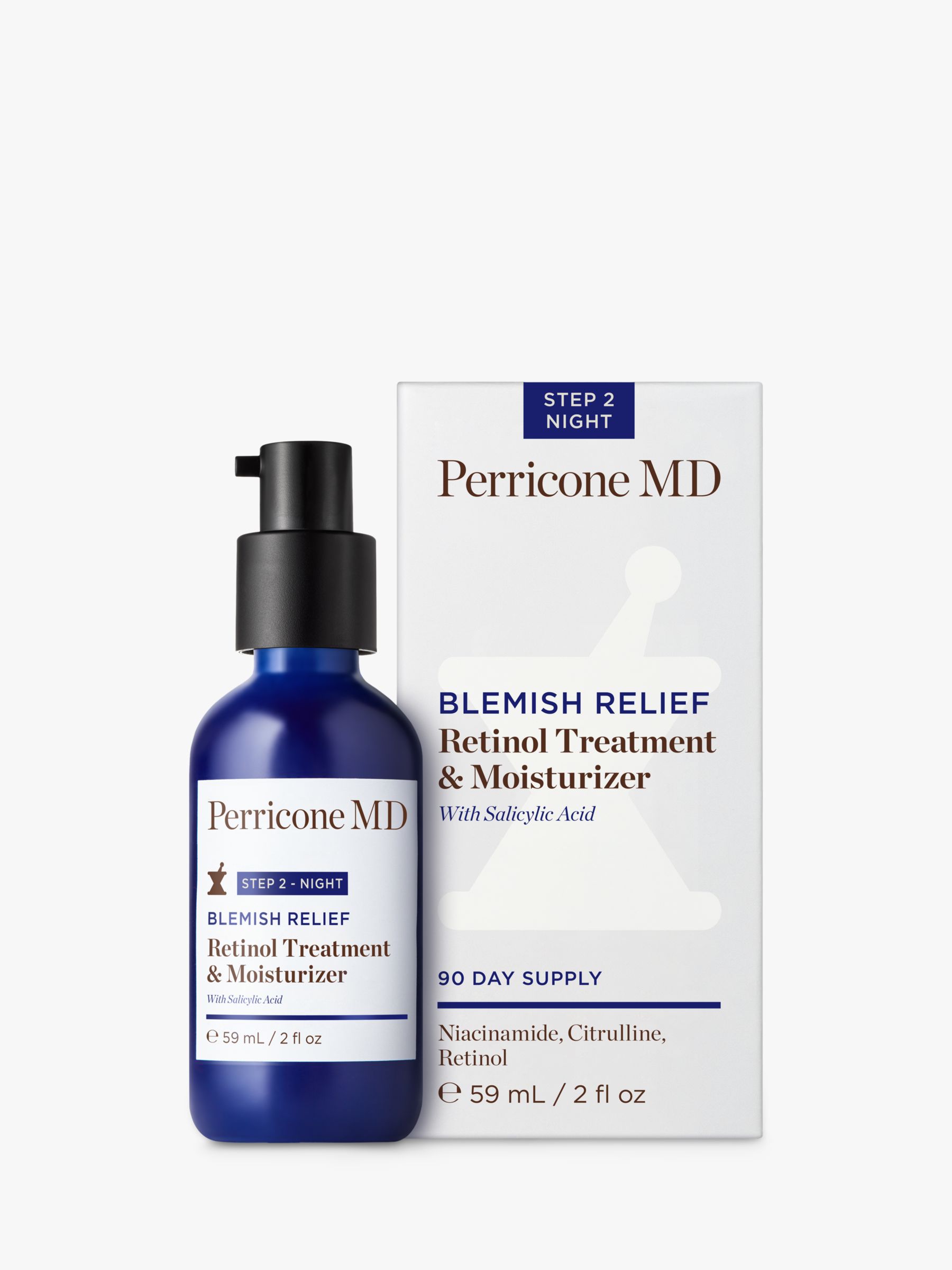 Perricone MD Blemish Relief Retinol Treatment & Moisturiser, 59ml