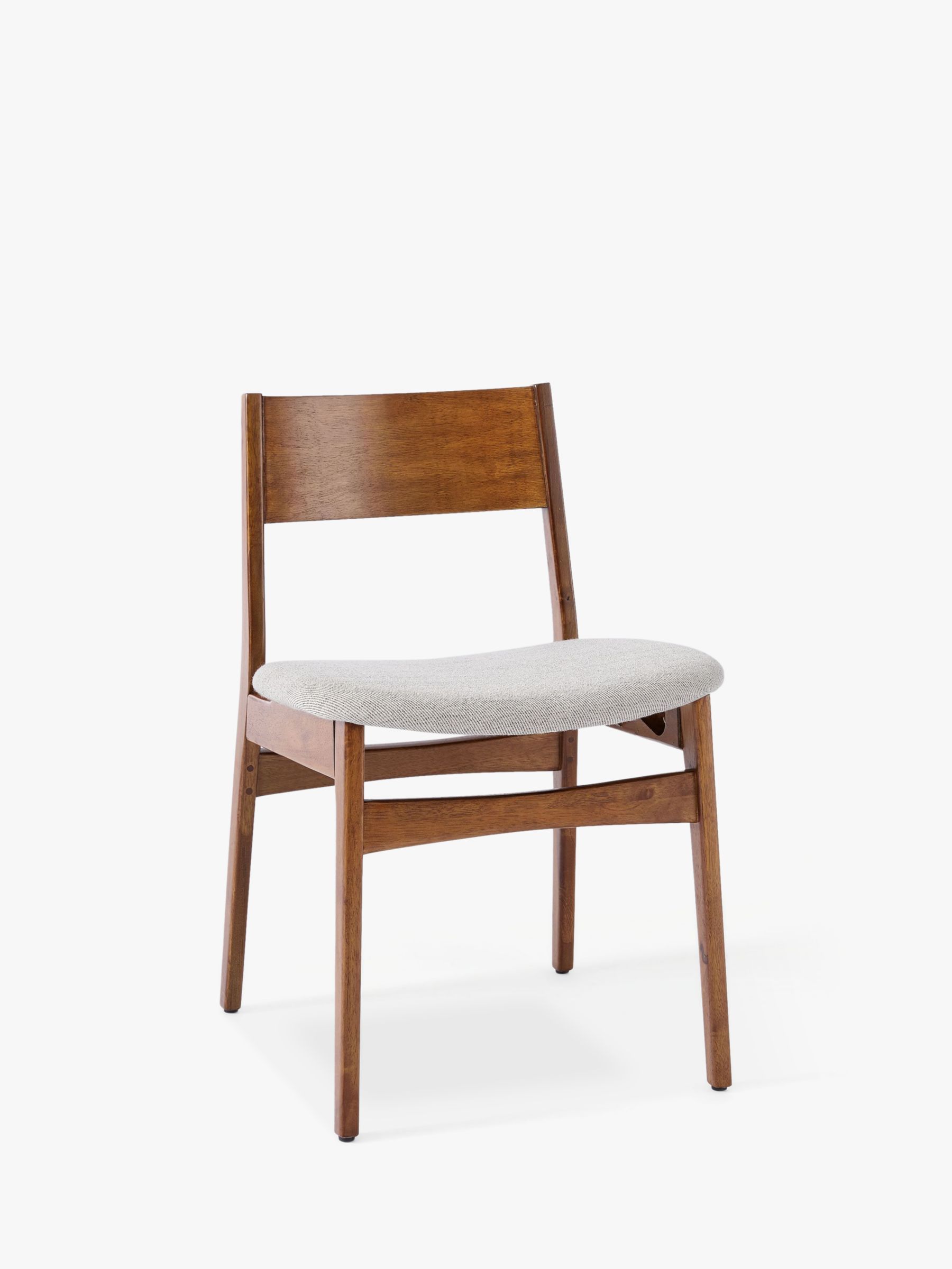 west elm Baltimore Dining Chair, Brown/Grey