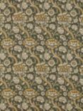 Morris & Co. Wandle Furnishing Fabric, Charcoal/Mustard