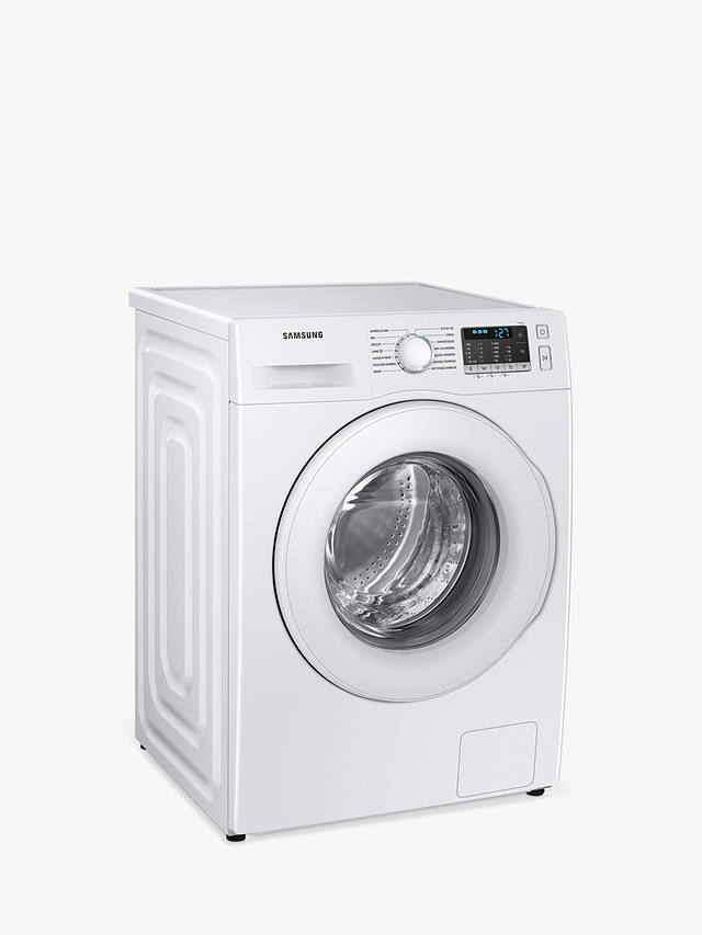 Buy Samsung Series 5 WW90TA046TT Freestanding ecobubble™ Washing Machine, 9kg Load, 1400rpm, White Online at johnlewis.com