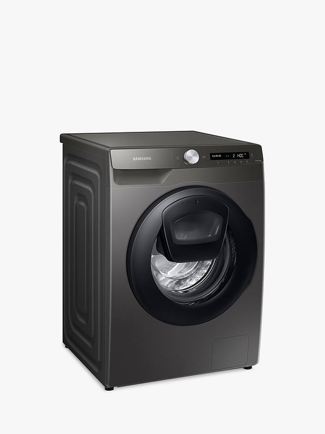 Buy Samsung Series 5+ WW90T554DAN Freestanding ecobubble™ AddWash™ Washing Machine, 9kg Load, 1400rpm Spin, Graphite Online at johnlewis.com