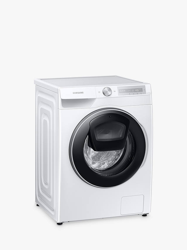 Buy Samsung Series 7 WW90T684DLH Freestanding ecobubble™ AddWash™ Washing Machine, 9kg Load, 1400rpm Spin, White Online at johnlewis.com