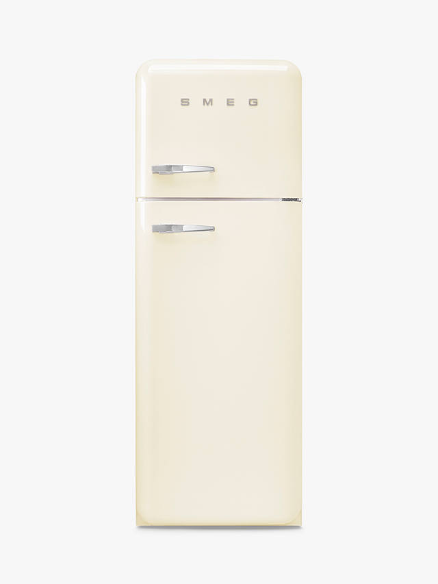 Buy Smeg 50's Style FAB30R Freestanding 70/30 Fridge Freezer, Right-Hand Hinge, Cream Online at johnlewis.com
