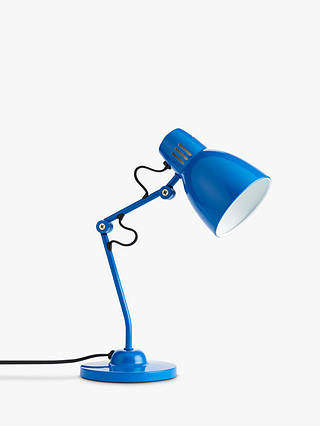 John Lewis ANYDAY Tony Desk Lamp, Blue