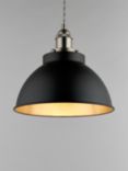 John Lewis Baldwin Pendant Ceiling Light, Black