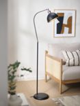 John Lewis Baldwin Floor Lamp, Black