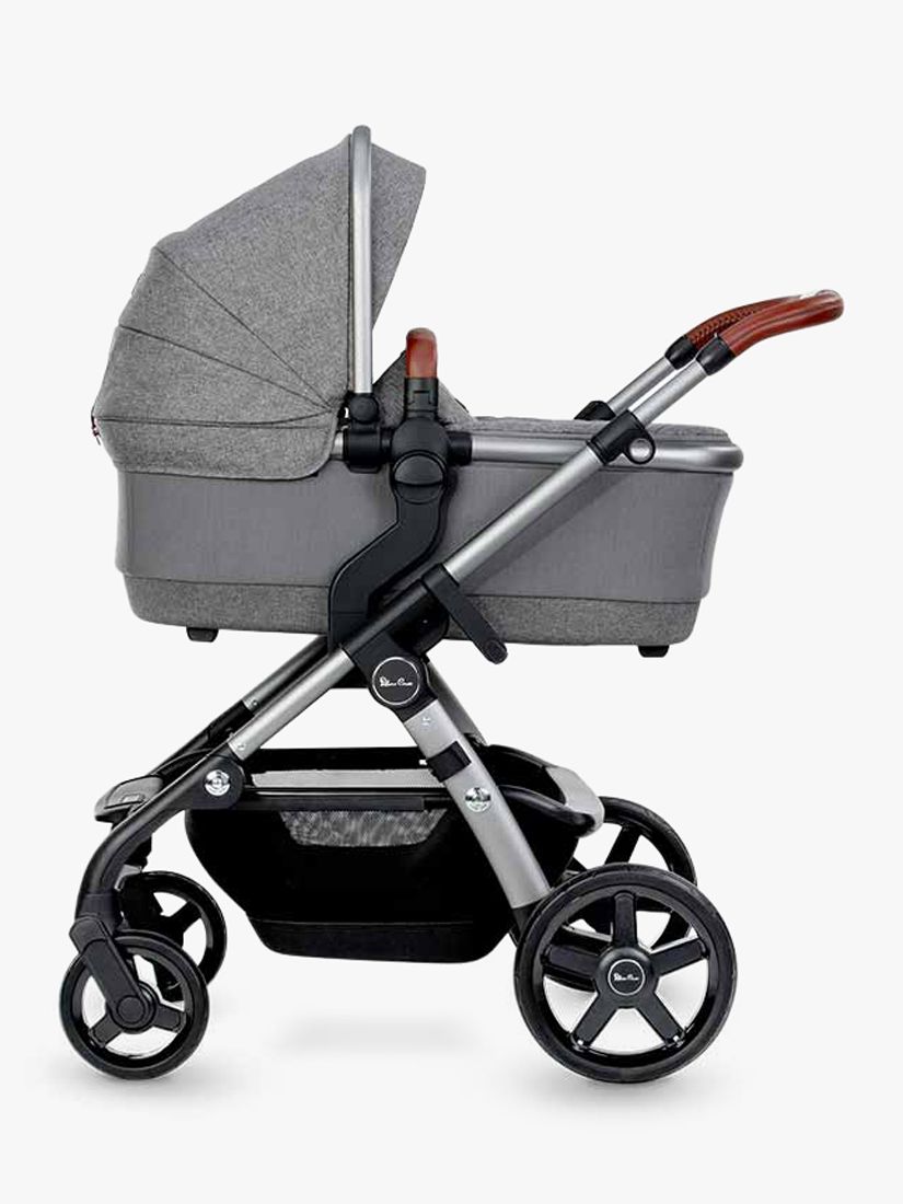 Silver Cross Wave 2020 Pushchair and Carrycot, Zinc