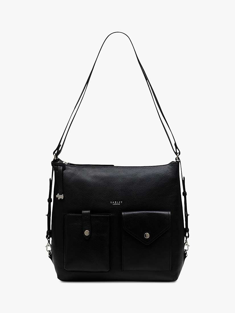 Buy Radley Wilton Way Leather Medium Zip Top Grab Bag Online at johnlewis.com