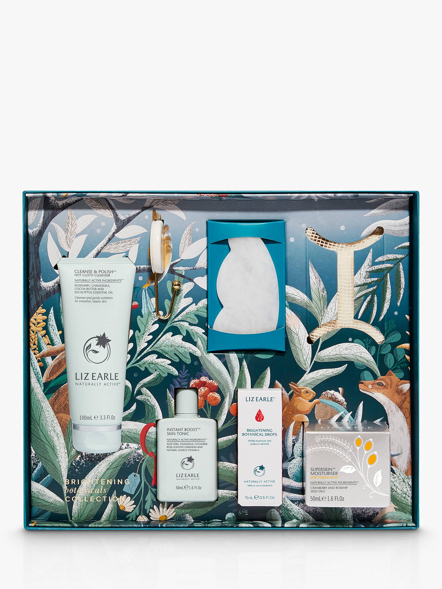 Liz Earle Exclusive Brightening Botanicals Collection Skincare Gift Set at John Lewis & Partners