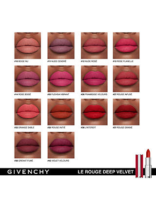 Givenchy Le Rouge Deep Velvet Lipstick, 12 Nude Rosé 5