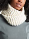 Wool And The Gang Snood Knitting Kit, Ivory White