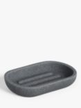 John Lewis Drift Soap Dish, Grey