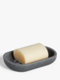 John Lewis Drift Soap Dish, Grey