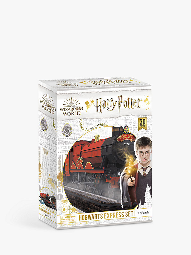 University Games Harry Potter Wizarding World Hogwarts Express 3D Jigsaw Puzzle, 180 Pieces