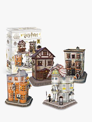 University Games Harry Potter Wizarding World Diagon Alley 3D Jigsaw Puzzle, 273 Pieces