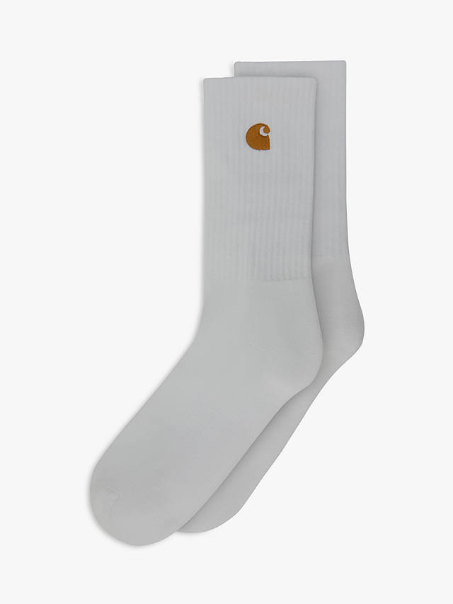 Carhartt WIP Chase Socks, One Size, White