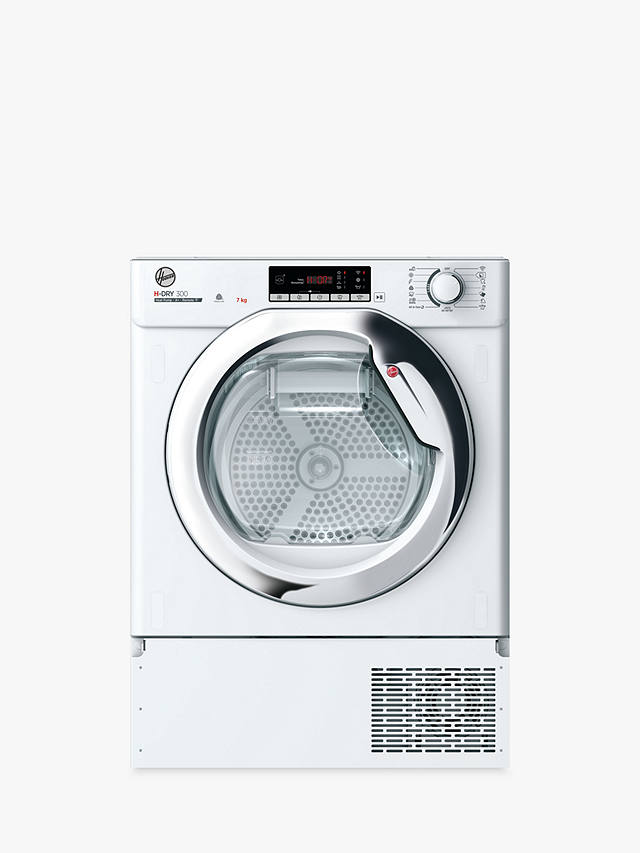 Buy Hoover H-DRY 300 BATDH7A1TCE Integrated Heat Pump Tumble Dryer, 7kg Load, White Online at johnlewis.com